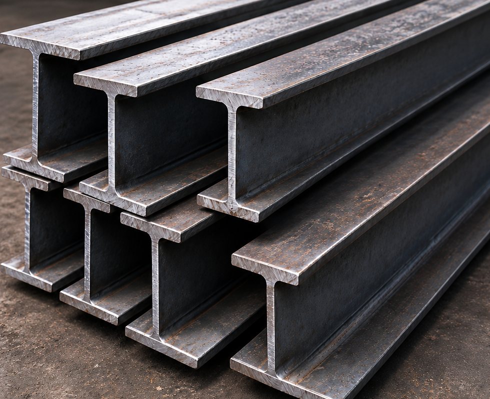 Structural steel stock